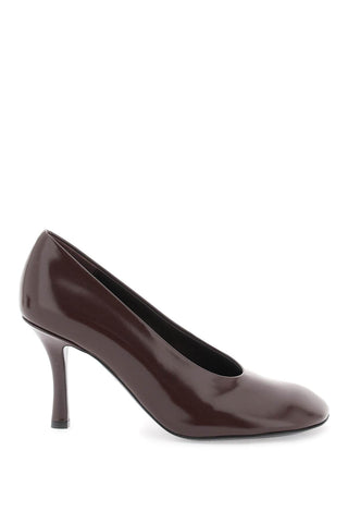 Burberry glossy leather baby pumps 8079908 POISON
