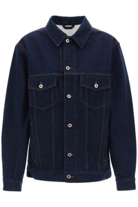 Burberry japanese denim jacket for men/w 8080769 INDIGO BLUE