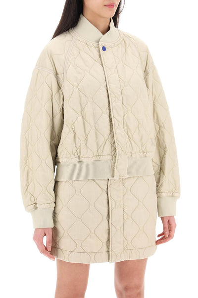 Burberry quilted bomber jacket 8081118 SOAP