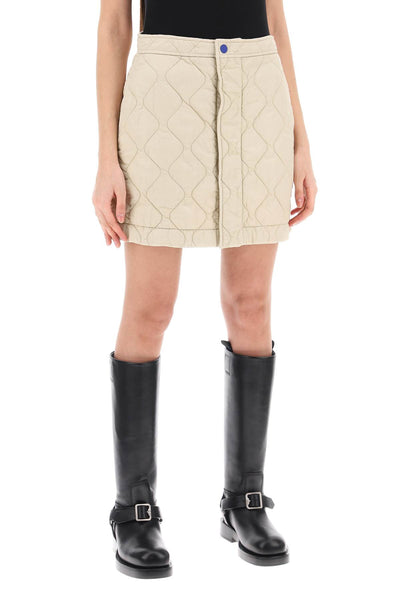 Burberry quilted mini skirt 8081126 SOAP