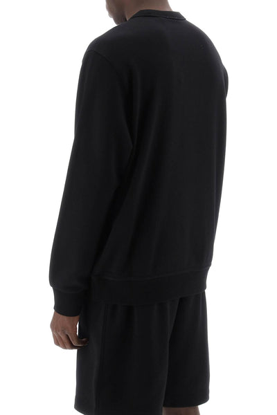 Burberry sweatshirt with puff logo 8083142 BLACK