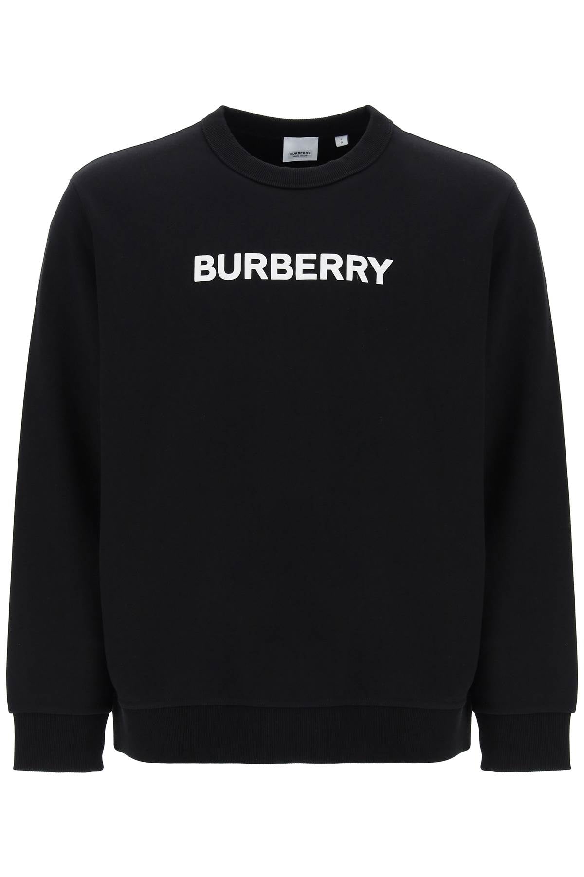 Burberry sweatshirt with puff logo 8083142 BLACK