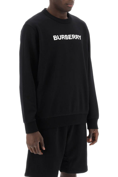 Burberry sweatshirt with puff logo 8083142 BLACK