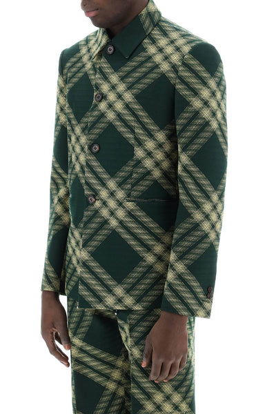 Burberry single-breasted check jacket 8083258 PRIMROSE IP CHECK