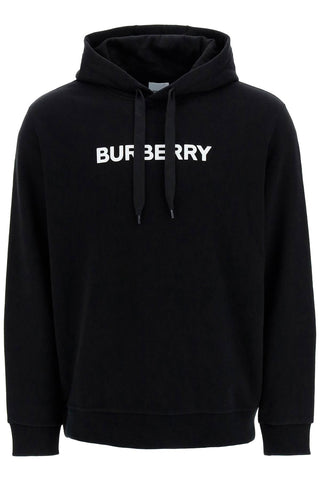 Burberry ansdell hoodie with logo print 8083392 BLACK