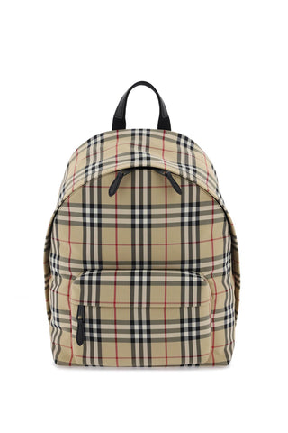 Burberry check backpack 8084113 ARCHIVE BEIGE