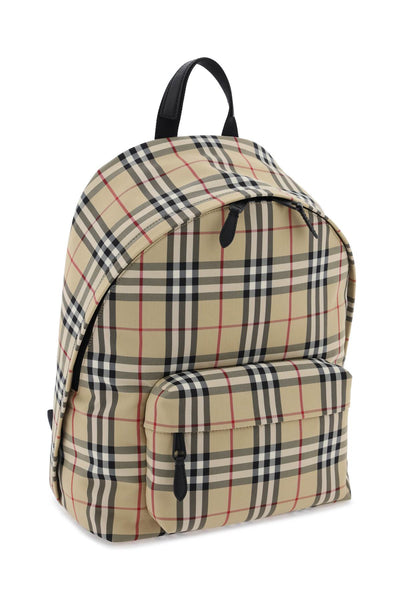 Burberry check backpack 8084113 ARCHIVE BEIGE
