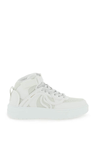 Stella mccartney s-wave high top sneakers 810174 E00060 ICE