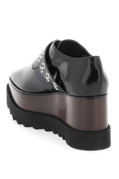 Stella mccartney elyse lace-up shoes 810279 E00150 BLACK
