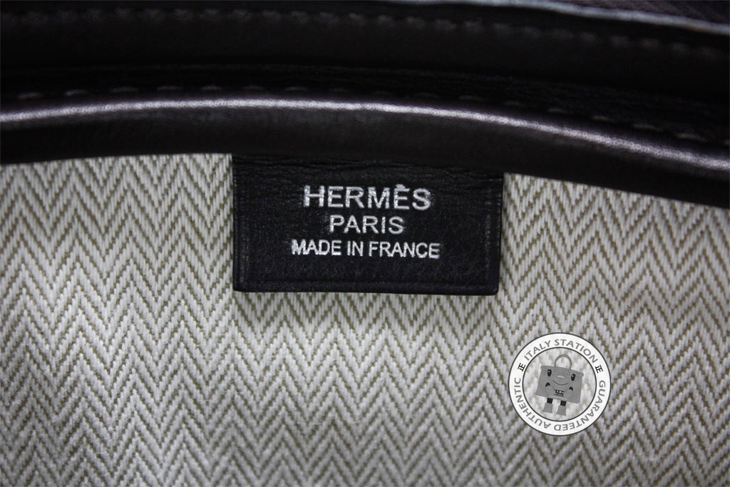 Hermes Hebdo Reporter Messenger Bag Black Evergrain Palladium New –  Mightychic