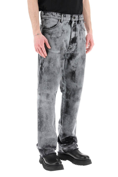 Darkpark 'john' workwear jeans 8DMP011 F N136002 BLACK GREY