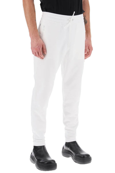 Moncler xfragment hiroshi fujiwara 錐形棉質運動褲 8H000 02 M2372 白色