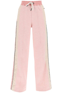 Moncler grenoble joggers in pile and nylon 8H000 09 899RH PINK