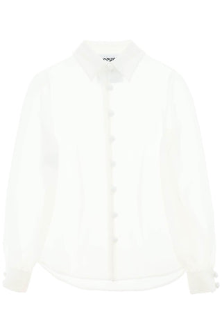 Moschino silk shirt A0213 0537 BIANCO