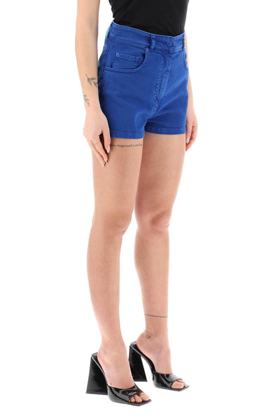 Moschino garment dyed denim shorts A0316 0423 BLU