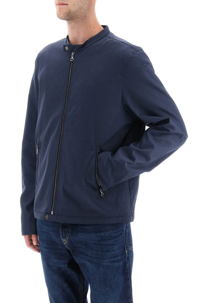 Diesel 'j-glory' nylon twill jacket A06252 0IGAA MIDNIGHT BLUE