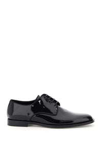 Dolce & gabbana patent leather lace-up shoes A10597 AX651 NERO