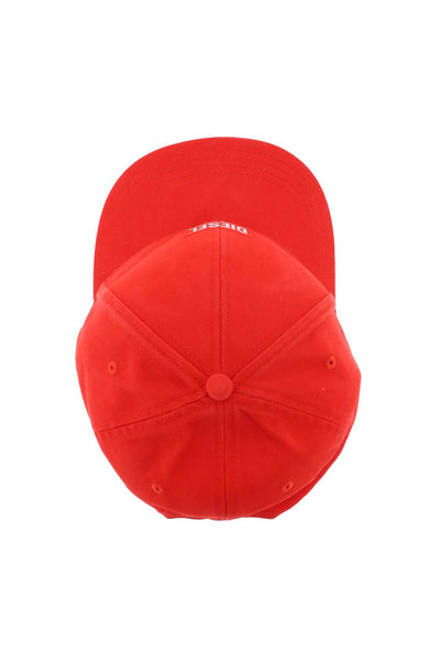 柴油 corry-jacq-wash 棒球帽 A11360 0BLAA FORMULA RED