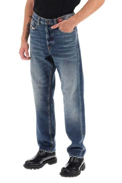Diesel 'd-macs' loose jeans with straight cut A11506 09H02 DENIM