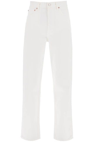 Agolde '90's pinch waist' high-rise waist jeans A154D 1183 MASHMELLOW