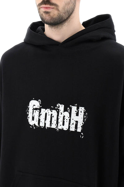 Gmbh 標誌印花「ghazal」連帽衫 ABBAS SS23 黑色