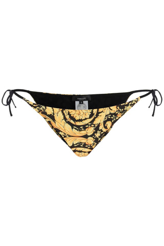 Versace barocco bikini bottom ABD05027 A235870 GOLD   PRINT
