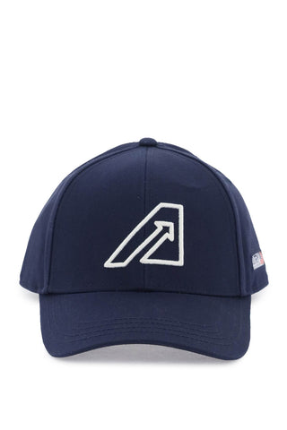 Autry baseball cap with embroidered logo ACIU470B BLUE PATCH