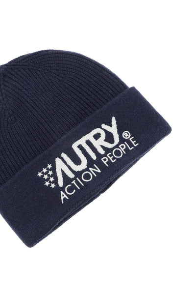 Autry beanie hat with embroidered logo ACSU498Y ASTER