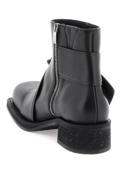 Acne studios musubi ankle boots AD0652 BLACK