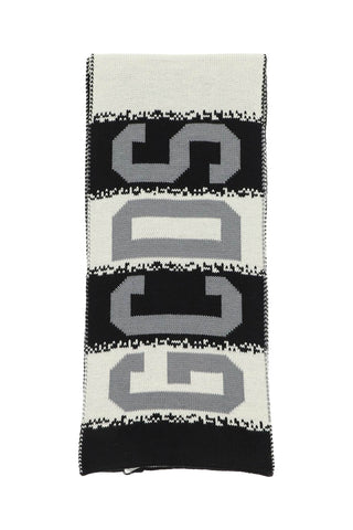 Gcds wool blend scarf AI22M520070 WHITE