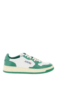 Autry leather medalist low sneakers AULMWB03 WHITE GREEN