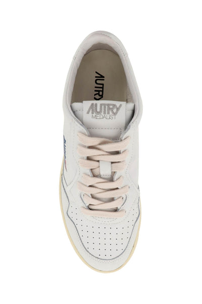 Autry leather medalist low sneakers AULWLL15 WHITE WHITE