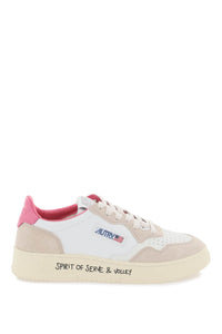 Autry leather medalist low sneakers AULWVY04 WHT SND FPK