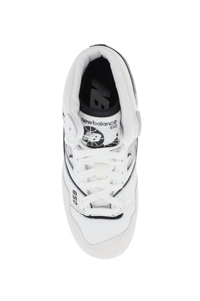 New Balance 650 運動鞋 BB650RWH 白色 黑色