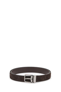 Dolce & gabbana suede belt for stylish BC4337 AT444 EBANO 1