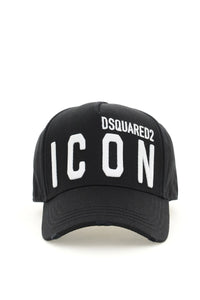 Dsquared2 圖示棒球帽 BCM0412 05C00001 NERO BIANCO