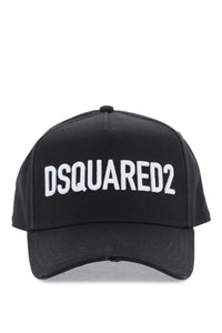 Dsquared2 刺繡棒球帽 BCM0660 05C00001 NERO BIANCO