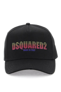 Dsquared2 "baseball cap with gradient logo BCM0806 05C00001 NERO
