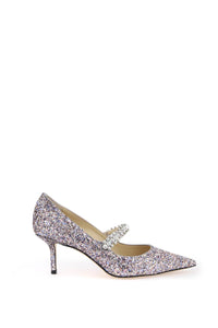 Jimmy choo bing 65 pumps with glitter and crystals BING PUMP 65 CBF SPRINKLE MIX