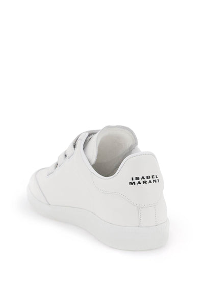 Isabel marant etoile beth leather sneakers BK0013FA A4E11S WHITE SILVER