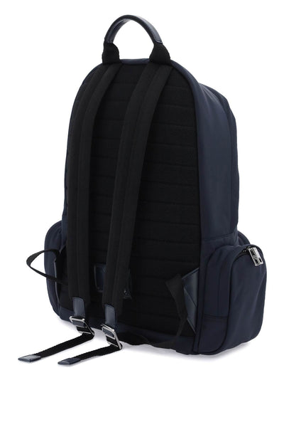 Dolce & gabbana nylon backpack with logo BM2197 AG182 BLU BLU NAVY