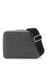 Dolce & gabbana dg logo camera bag for photography BM7290 A8034 GRIGIO