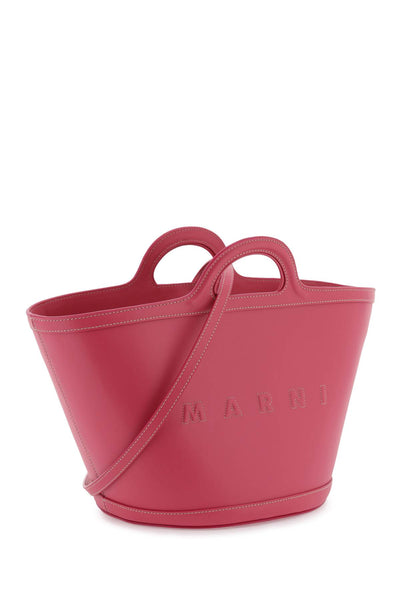 Marni leather small tropicalia bucket bag BMMP0097U0LV589 LIGHT ORCHID