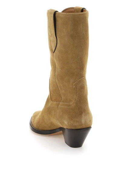 Isabel marant dahope suede boots BO0005FA A1A07S TAUPE