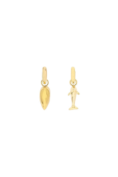 Timeless pearly earrings with charms BOGH GE GOLD