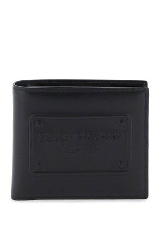 Dolce & gabbana leather bi-fold wallet BP1321 AG218 NERO