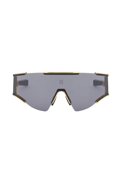 Balmain 'fleche' sunglasses BPS 138A 141 GOLD BLACK
