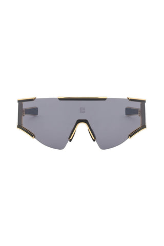 Balmain 'fleche' sunglasses BPS 138A 141 GOLD BLACK