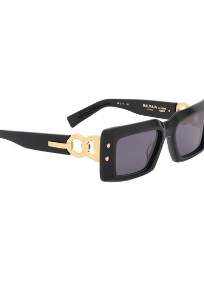 Balmain impérial sunglasses BPS 145A 53 BLACK GOLD