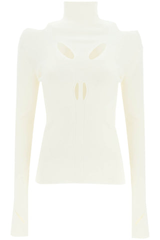 Dion lee cut-out skivvy C7079P22 IVORY
